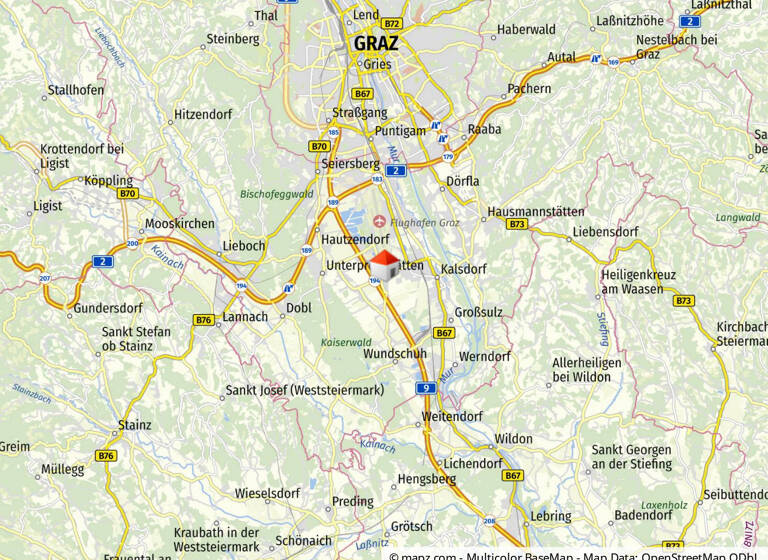Bürofläche zur Miete teilbar ab 57,6 m² Premstätten 8141