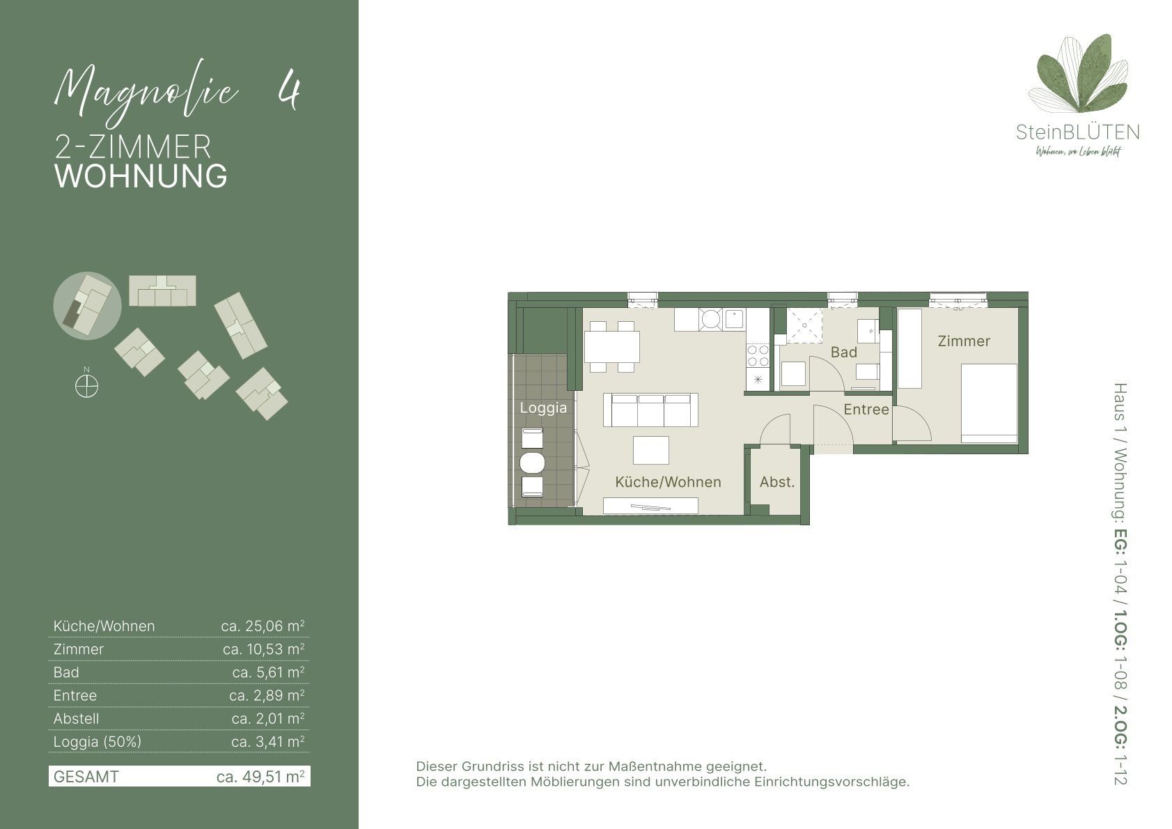 Wohnung zum Kauf provisionsfrei als Kapitalanlage geeignet 237.500 € 2 Zimmer 48,5 m²<br/>Wohnfläche Deutenbacher Straße 3 Stein Stein 90547