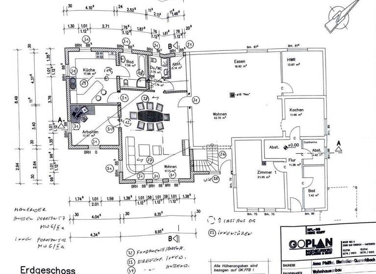 Mehrfamilienhaus zum Kauf 598.000 € 13 Zimmer 440 m² 1.580 m² Grundstück Oberweidbach Bischoffen / Oberweidbach 35649