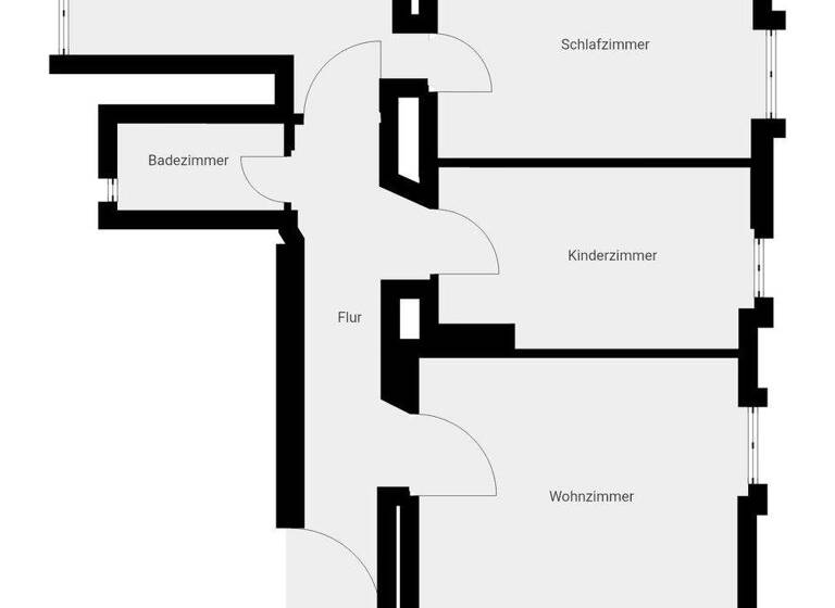 Wohnung zur Miete 517 € 3 Zimmer 58 m² EG frei ab 01.03.2026 Hohenwindenstraße 6 Ilversgehofen Erfurt 99086