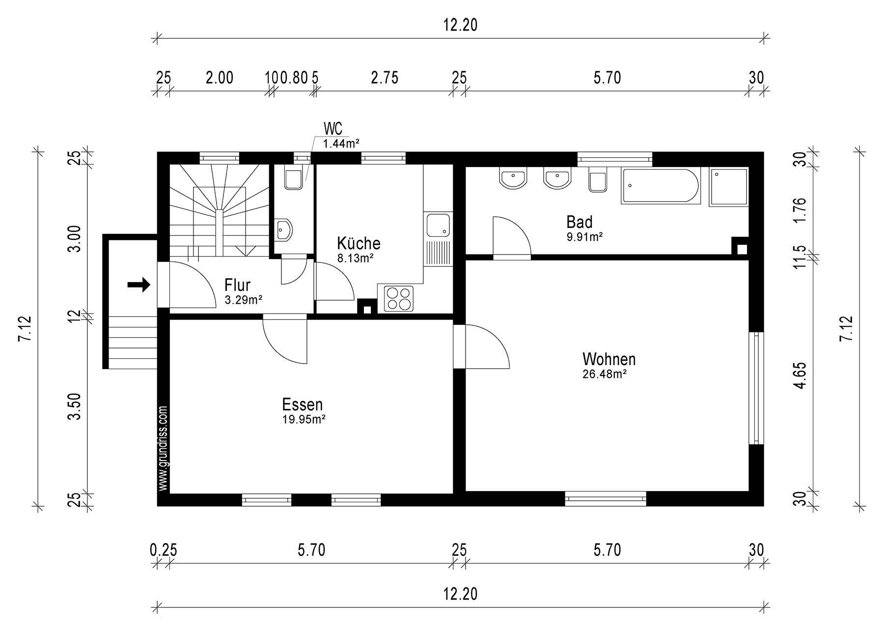 Einfamilienhaus zum Kauf 479.000 € 5 Zimmer 93 m²<br/>Wohnfläche 488 m²<br/>Grundstück 01.01.2025<br/>Verfügbarkeit Walldorf Mörfelden-Walldorf 64546