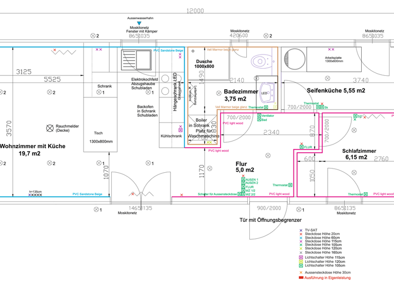 Bungalow zum Kauf 179.000 € 2 Zimmer 40,2 m² 349 m² Grundstück Ortsbereich Ostrach 88356