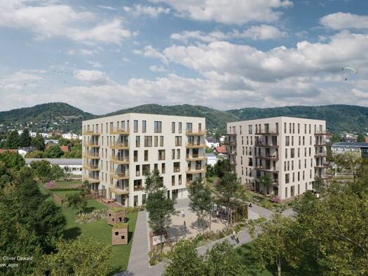 Wohnung zum Kauf - Erstbezug 259.000 € 2 Zimmer 56,1 m² 1. Geschoss Teichäckergasse Eggenberg Graz 8020