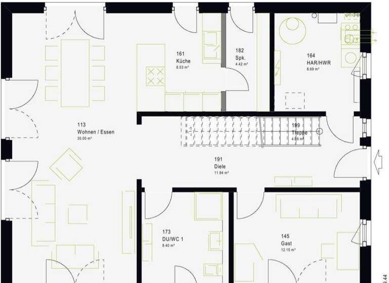 Einfamilienhaus zum Kauf provisionsfrei 305.699 € 8 Zimmer 185 m² 600 m² Grundstück Flinsberg Heilbad Heiligenstedt 37308
