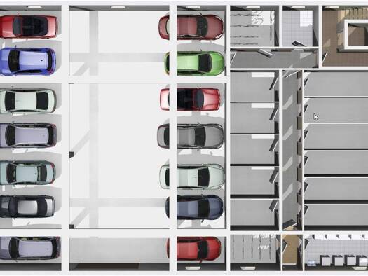 Tiefgaragenstellplatz zur Miete 75 € Hans-Böckler-Str. 9 Niedenstein 34305