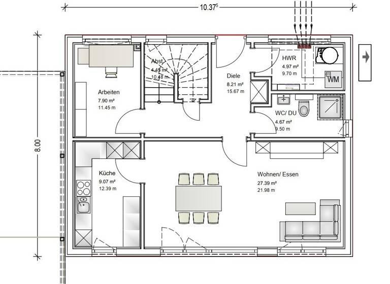 Einfamilienhaus zum Kauf 459.000 € 4 Zimmer 125 m² 700 m² Grundstück Gebesee 99189