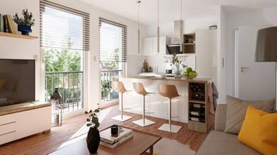 Wohnung zum Kauf - Erstbezug provisionsfrei 259.990 € 2 Zimmer 50 m² EG Kunigund-Niklasin-Straße 182 Gebersdorf Nürnberg 90449