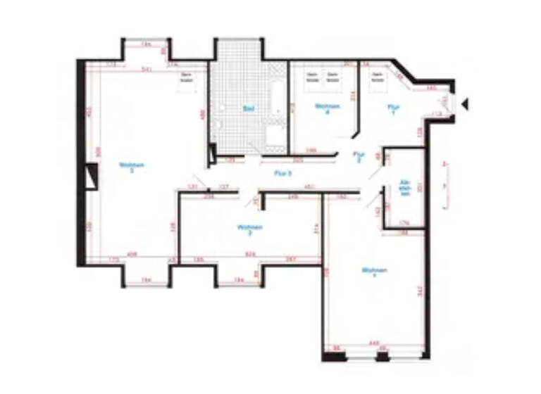 Wohnung zur Miete 850 € 3 Zimmer 102,5 m² 4. Geschoss Wolmirstedt 39326