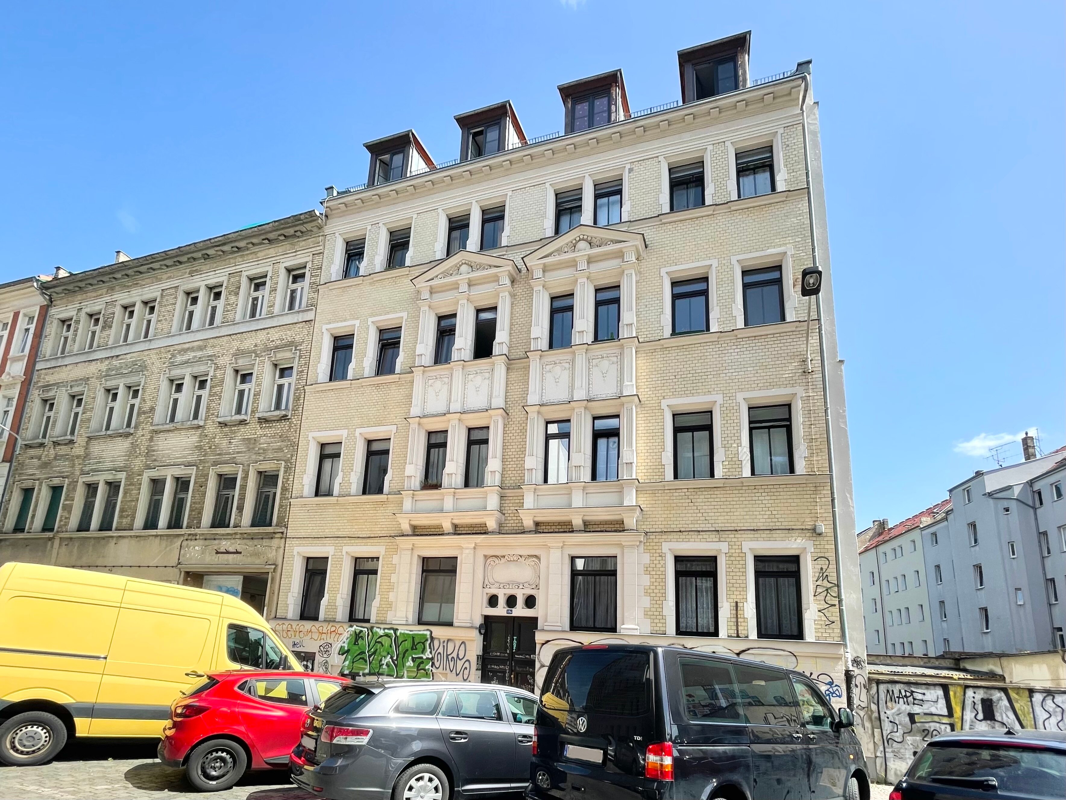 Wohnung zum Kauf provisionsfrei 163.000 € 3 Zimmer 62,6 m²<br/>Wohnfläche 5.<br/>Geschoss Neustadt-Neuschönefeld Leipzig 04315