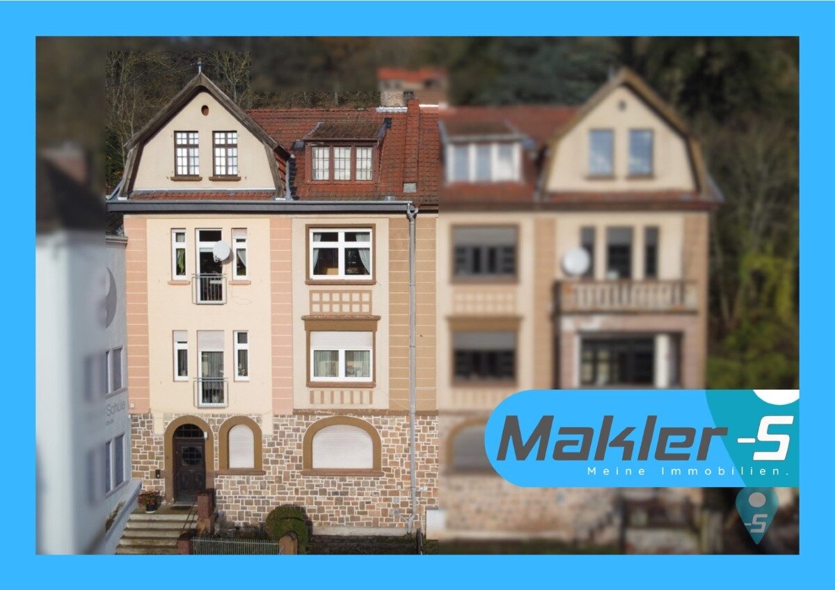 Mehrfamilienhaus zum Kauf 118.000 € 11 Zimmer 206 m²<br/>Wohnfläche 401 m²<br/>Grundstück Oberstein Idar-Oberstein 55743