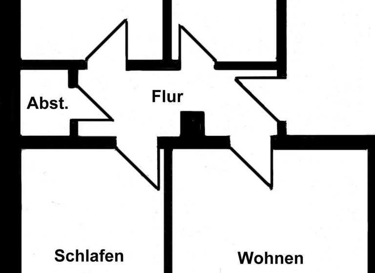 Studio zur Miete 250 € 1 Zimmer 47,8 m² 1. Geschoss frei ab sofort Roßwein 04741