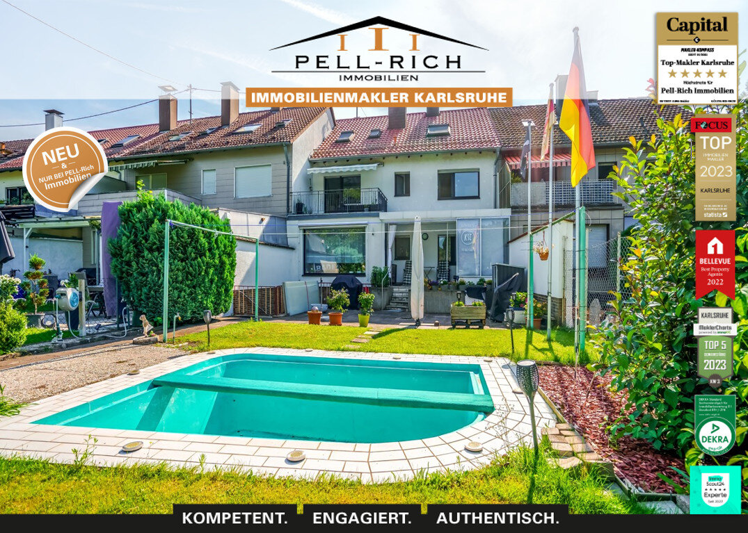 Mehrfamilienhaus zum Kauf 680.000 € 9 Zimmer 228,2 m²<br/>Wohnfläche 418 m²<br/>Grundstück Nordweststadt - Alter Flugplatz Karlsruhe 76187