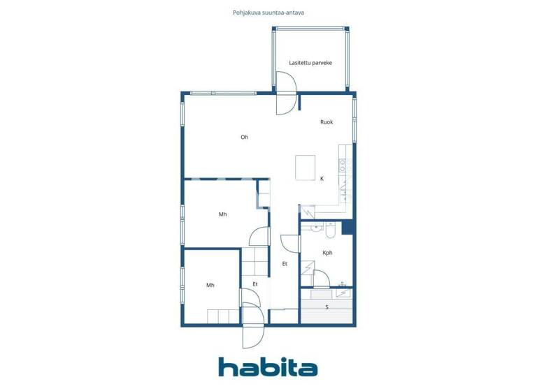 Studio zum Kauf 139.000 € 3 Zimmer 71 m² 3. Geschoss Näätäkuja 6 Vantaa 01480