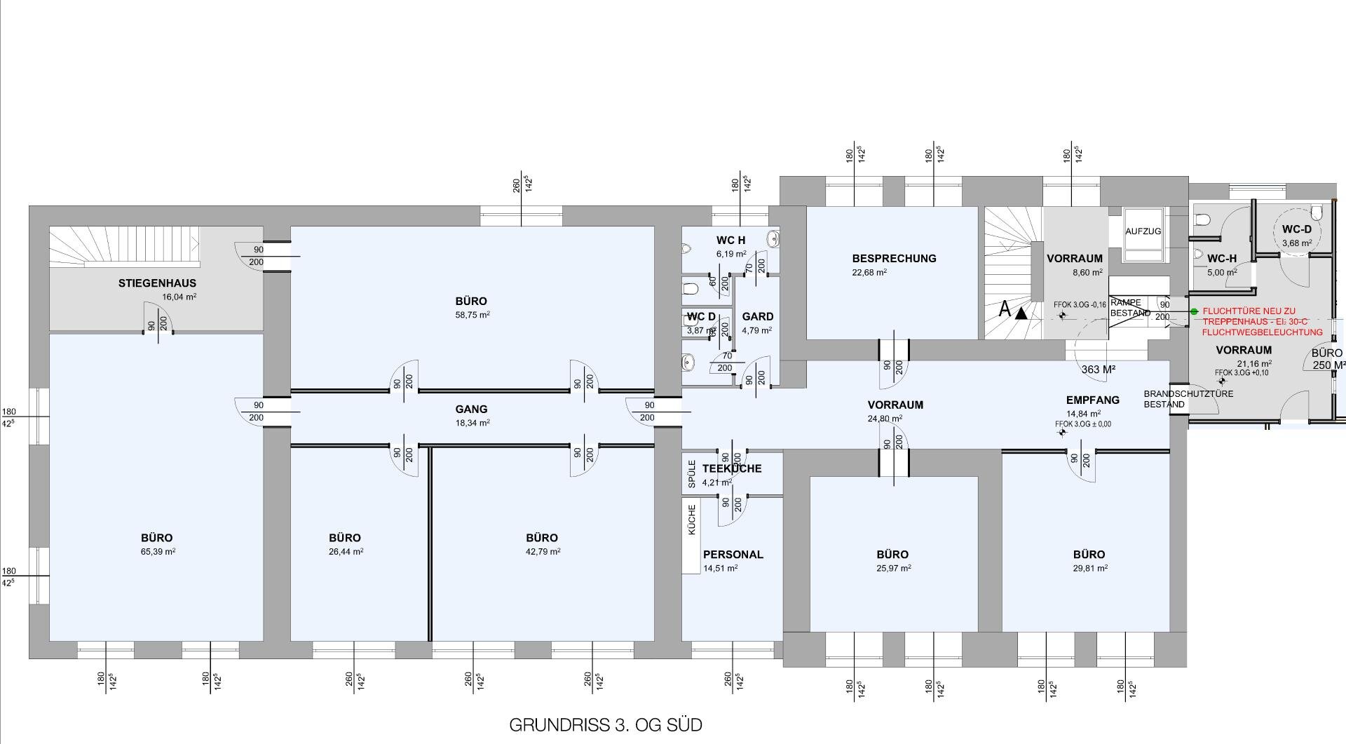 Bürofläche zur Miete 2.507 € 7 Zimmer 363,4 m²<br/>Bürofläche Gmunden 4810