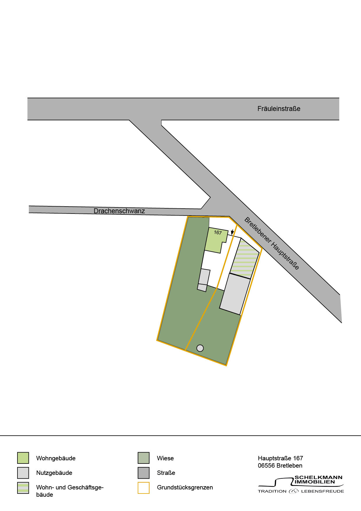 Mehrfamilienhaus zum Kauf 210.000 € 21 Zimmer 295,5 m²<br/>Wohnfläche 3.453 m²<br/>Grundstück Hauptstraße 167 Bretleben 06556