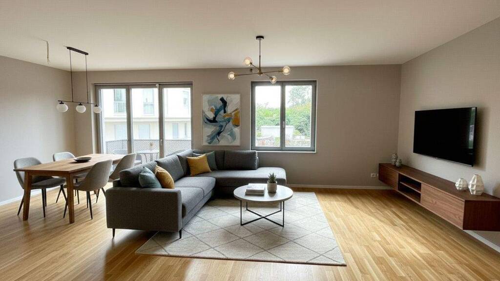 Wohnung zur Miete - Erstbezug 884 € 2 Zimmer 63,2 m² 1. Geschoss frei ab sofort Nauen 14641