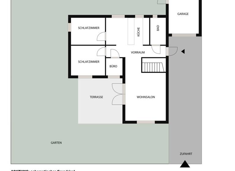 Bungalow zum Kauf 740.000 € 3 Zimmer 84 m² 374 m² Grundstück Wien 1230