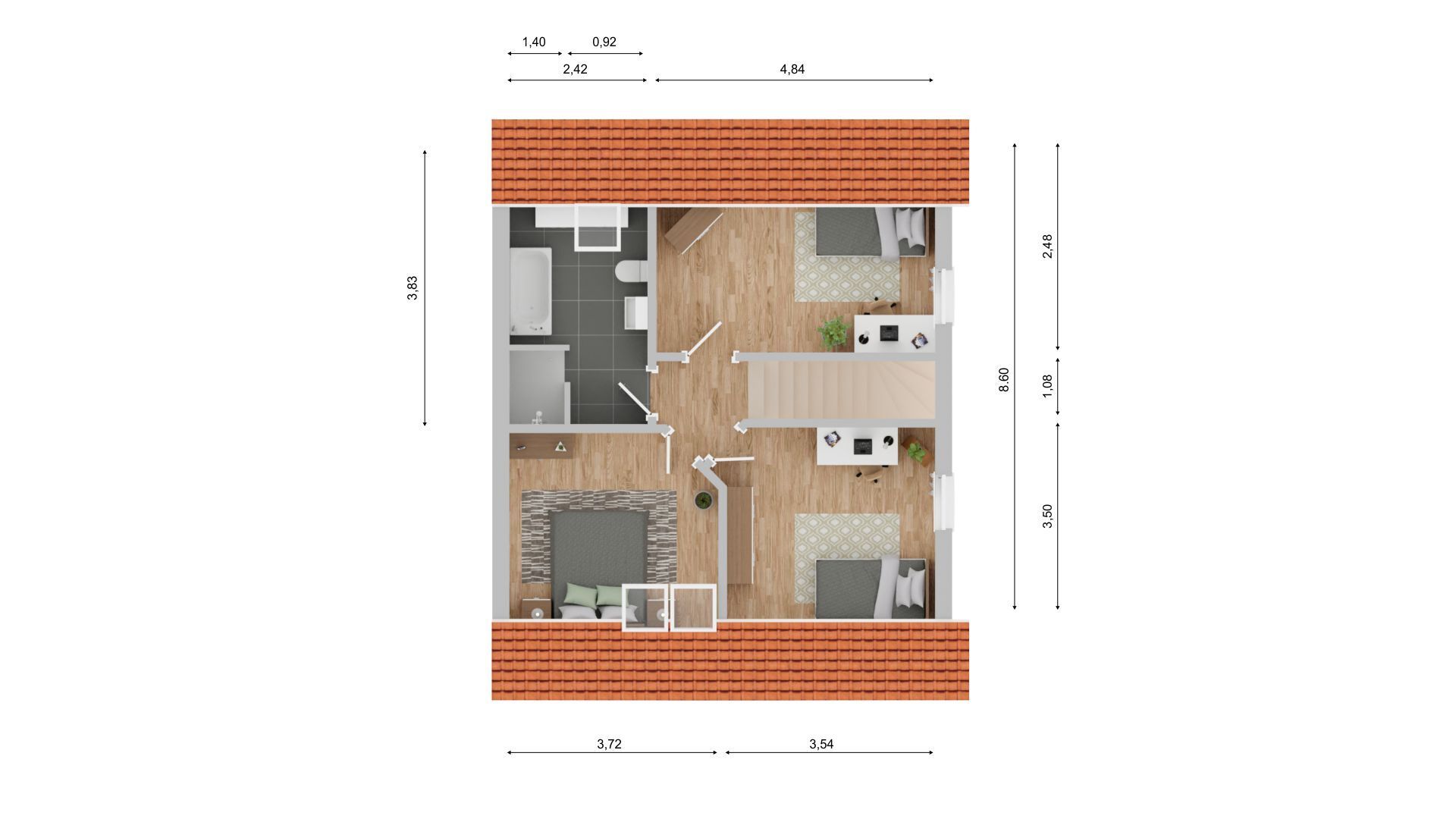 Doppelhaushälfte zum Kauf 395.000 € 4 Zimmer 102 m²<br/>Wohnfläche 303 m²<br/>Grundstück Loose 24366