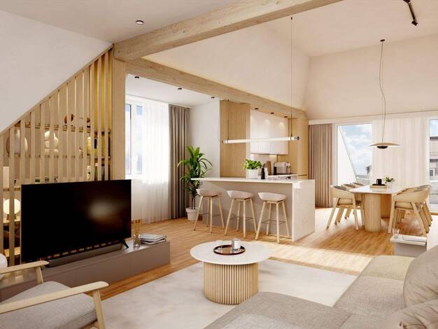 Studio zum Kauf - Neubau provisionsfrei 618.504 € 5 Zimmer 127,1 m² 4. Geschoss frei ab sofort Löbtauer Straße 23c Friedrichstadt Dresden 01159