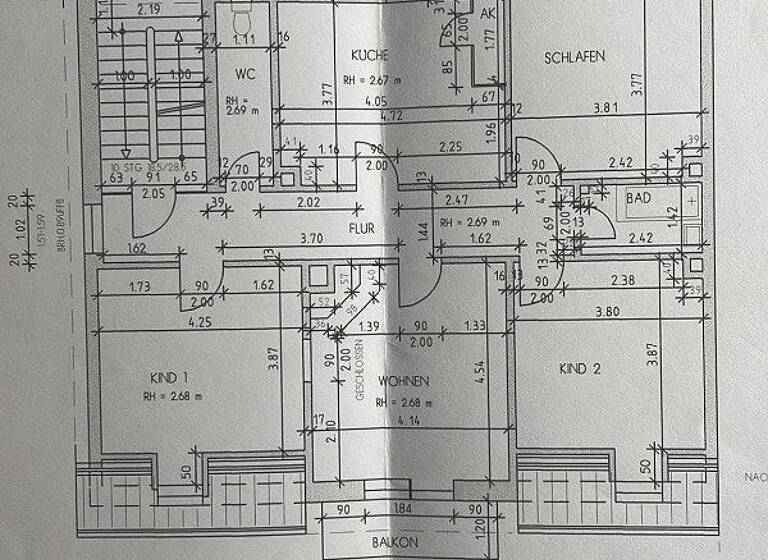 Wohnung zum Kauf 208.000 € 4 Zimmer 102 m² Frankenthal 67227
