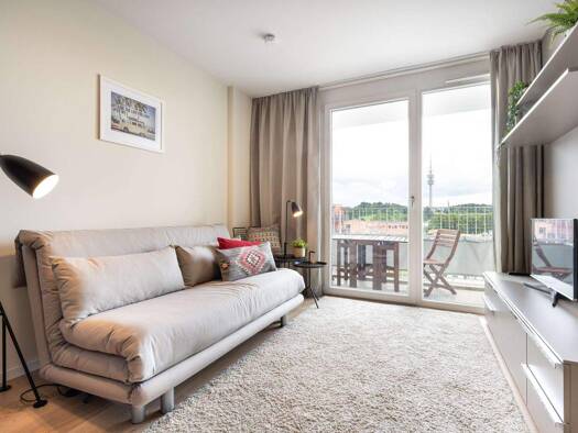 Wohnung zur Miete 825 € 1 Zimmer 22,8 m² 4. Geschoss Schwabing-West München 80797