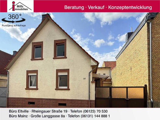 Haus zum Kauf 298.000 € 7 Zimmer 150 m² 390 m² Grundstück Nieder-Saulheim Saulheim 55291