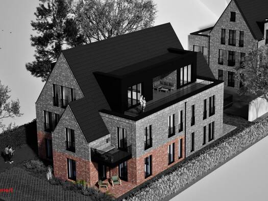 Wohnung zum Kauf - Erstbezug provisionsfrei 363.800 € 3 Zimmer 90,9 m² Bakum Bakum 49456