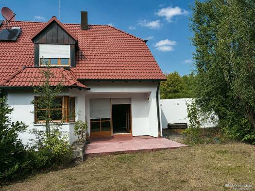 Doppelhaushälfte zum Kauf 448.000 € 4,5 Zimmer 120 m² 466 m² Grundstück Wilhermsdorf Wilhermsdorf 91452