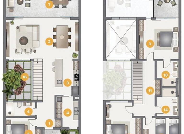 Villa zum Kauf - Erstbezug provisionsfrei 785.000 € 6 Zimmer 250 m² 300 m² Grundstück The Grove, Le Vetvier Cascavelle 90501