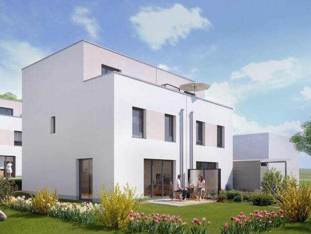 Doppelhaushälfte zum Kauf - Neubau provisionsfrei 679.900 € 5,5 Zimmer 137 m² 214 m² Grundstück Korntaler Straße Ditzingen Ditzingen 71254