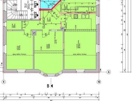 Wohnung zur Miete 585 € 3 Zimmer 83,4 m² 1. Geschoss frei ab 01.04.2026 Pößneck,Stadt Pößneck 07381