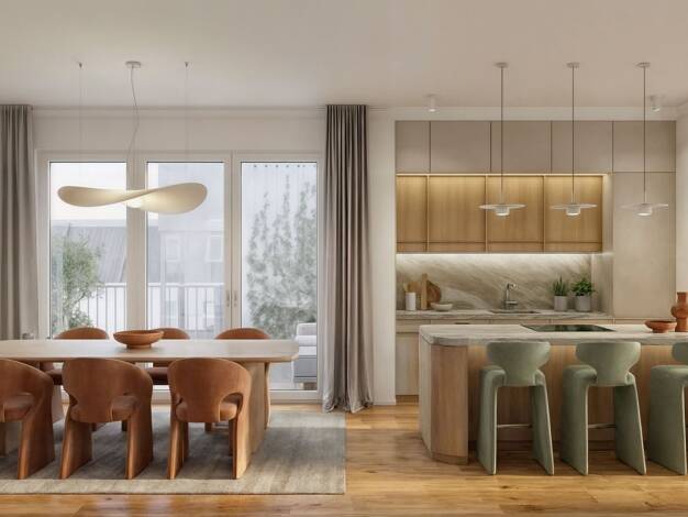 Wohnung zum Kauf - Neubau provisionsfrei 700.000 € 3 Zimmer 90,6 m² 4. Geschoss Pankow Pankow 13187