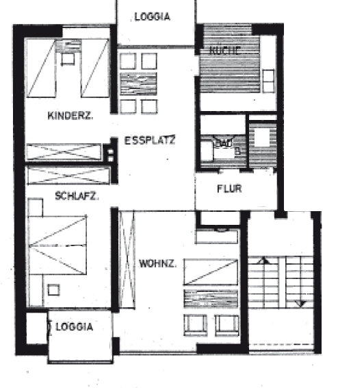 Wohnung zum Kauf provisionsfrei 252.700 € 3 Zimmer 82,7 m²<br/>Wohnfläche 3.<br/>Geschoss Josef-Gockeln-Straße 11 Neubrück Köln 51109