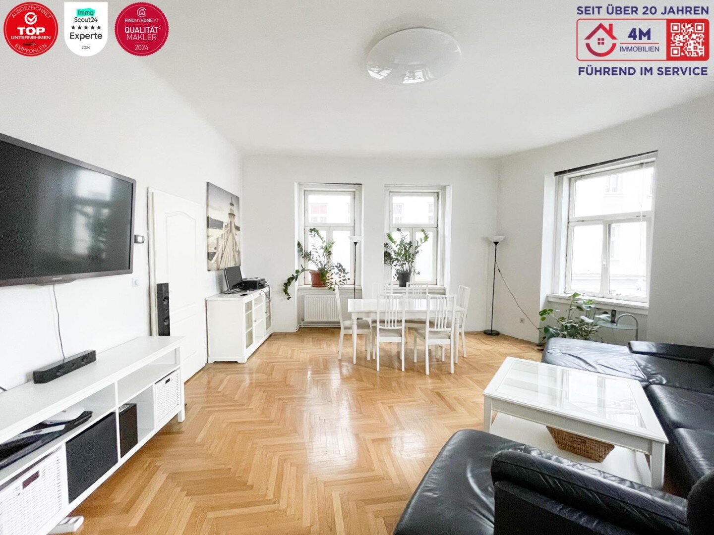 Wohnung zum Kauf 549.500 € 3 Zimmer 97 m²<br/>Wohnfläche 2.<br/>Geschoss Wien 1060