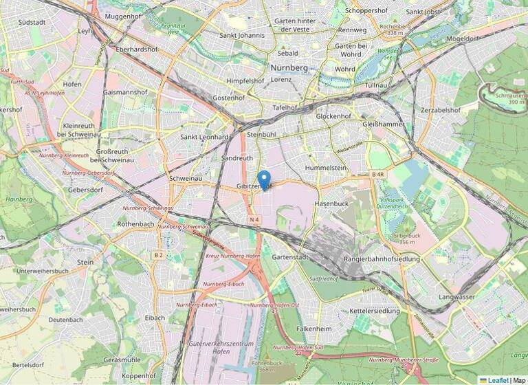 Wohnung zum Kauf 269.000 € 3 Zimmer 73,1 m²<br/>Wohnfläche 4.<br/>Geschoss Dianastraße Nürnberg 90443
