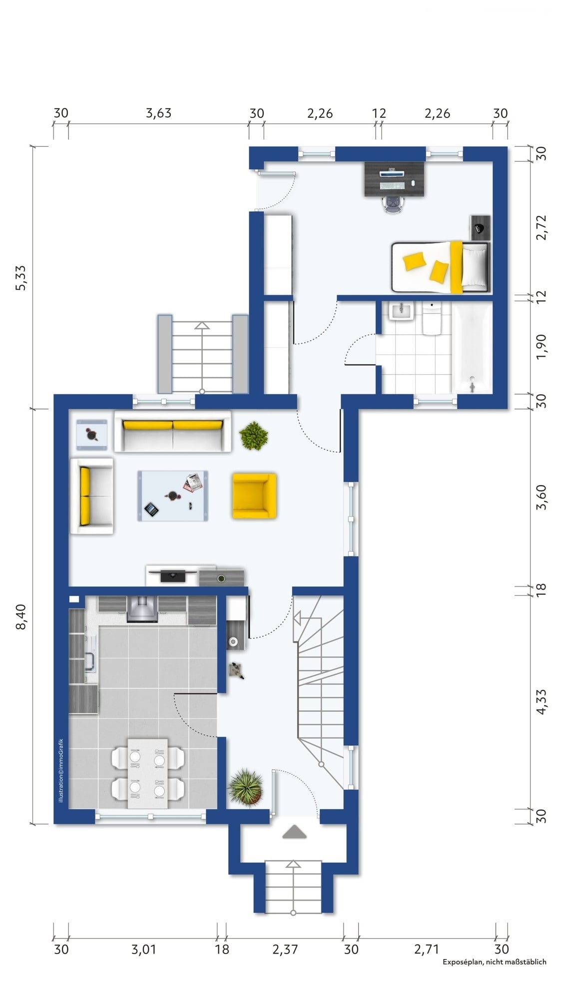 Doppelhaushälfte zum Kauf provisionsfrei 155.000 € 4 Zimmer 102 m²<br/>Wohnfläche 731 m²<br/>Grundstück Südwestfeld Bielefeld 33647