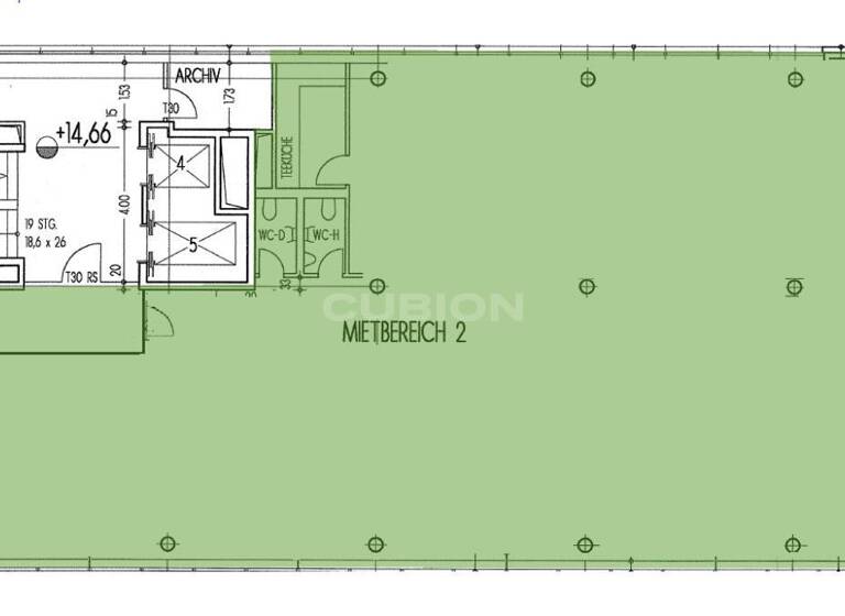 Bürofläche zur Miete provisionsfrei 11 € 757,9 m²<br/>Bürofläche ab 240 m²<br/>Teilbarkeit Schützenbahn 60 Stadtkern Essen 45127