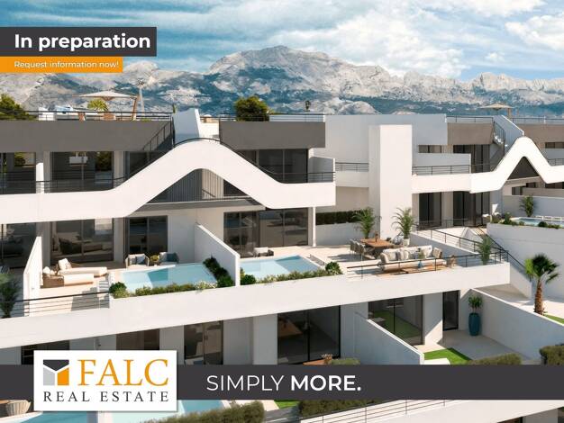 Terrassenwohnung zum Kauf - Erstbezug provisionsfrei 363.000 € 3 Zimmer 73,6 m² L'Alfàs del Pi 03580
