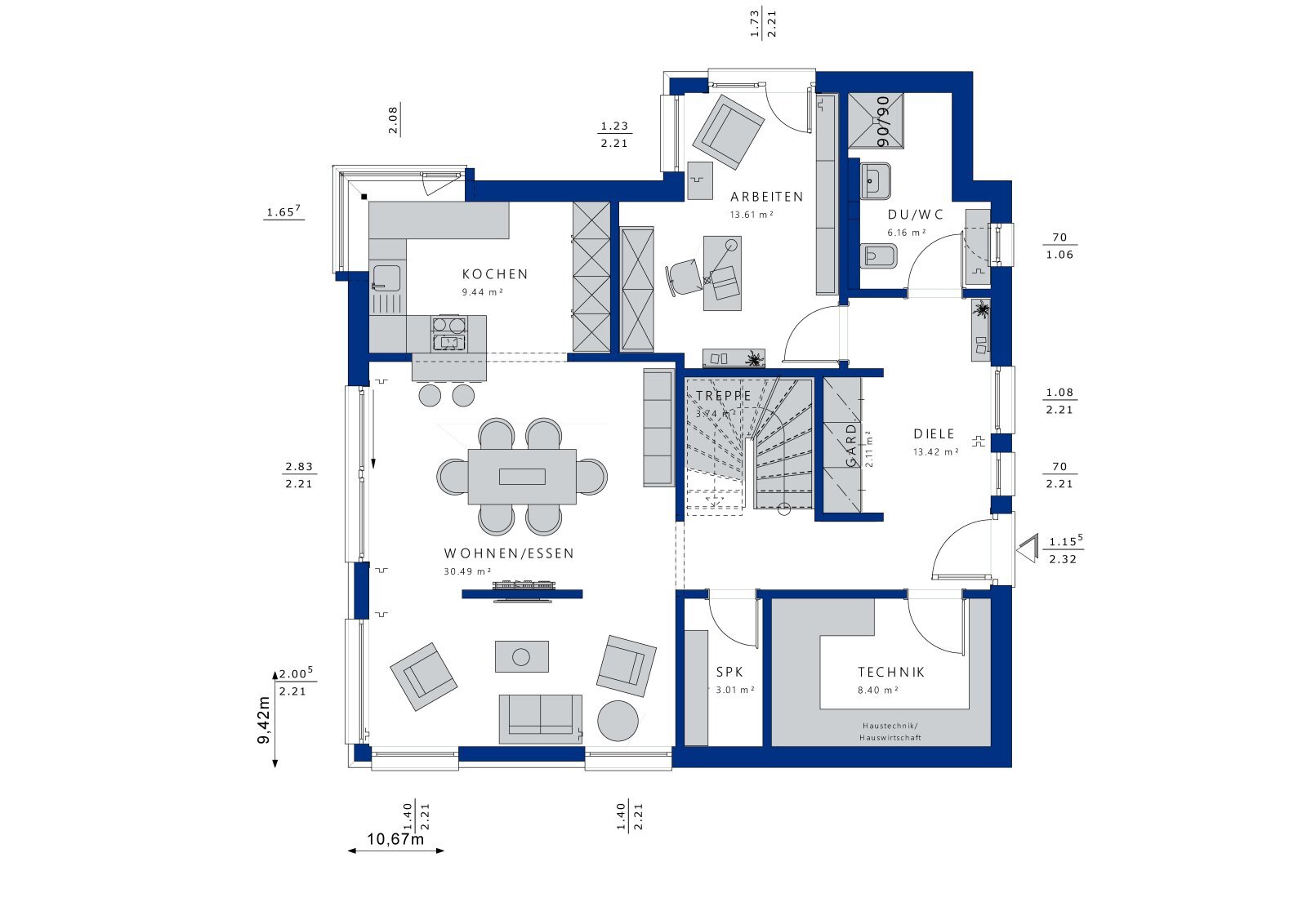 Haus zum Kauf 680.807 € 6 Zimmer 171 m²<br/>Wohnfläche 1.000 m²<br/>Grundstück Esgrus Esgrus 24402