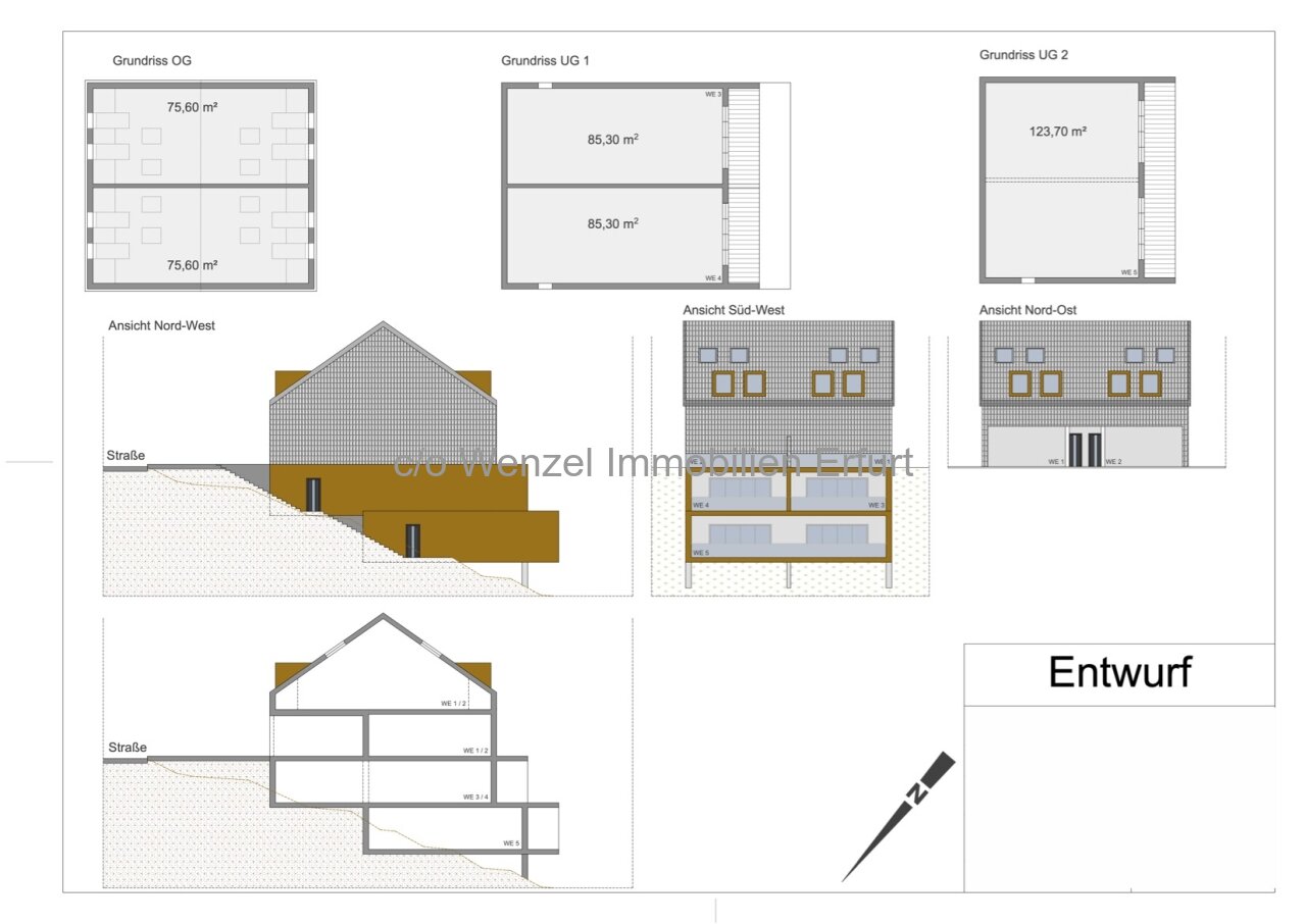 Grundstück zum Kauf 89.000 € 850 m²<br/>Grundstück Obere Hauptstraße 17a Langewiesen Langewiesen 98704