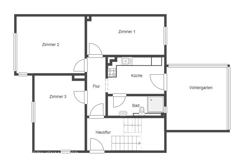 Mehrfamilienhaus zum Kauf 298.000 € 10 Zimmer 189 m²<br/>Wohnfläche 764 m²<br/>Grundstück Barsinghausen - Süd Barsinghausen 30890