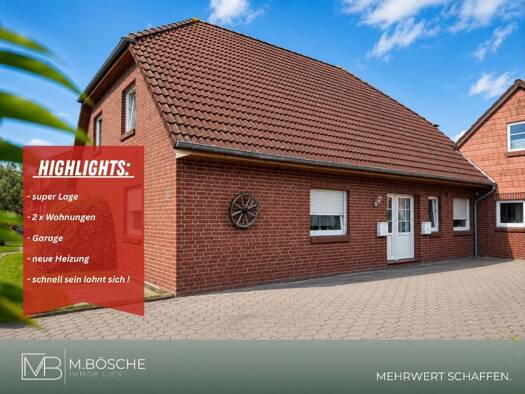 Mehrfamilienhaus zum Kauf 339.000 € 7 Zimmer 178 m² 690 m² Grundstück Dornum Dornum 26553