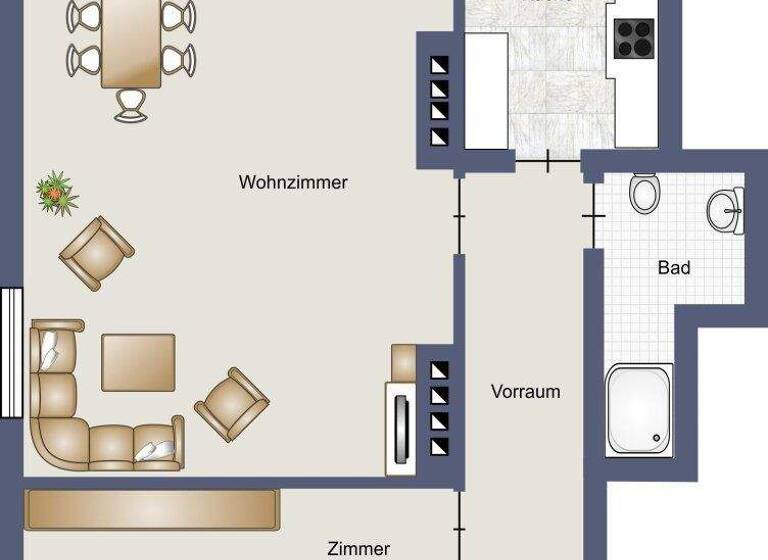 Wohnung zum Kauf 229.000 € 2 Zimmer 68 m² 2. Geschoss Stockerau 2000