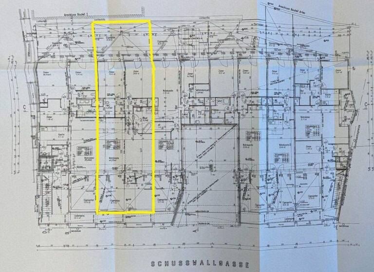 Wohnung zur Miete 2.153 € 4 Zimmer 114 m² 1. Geschoss Wien 1050