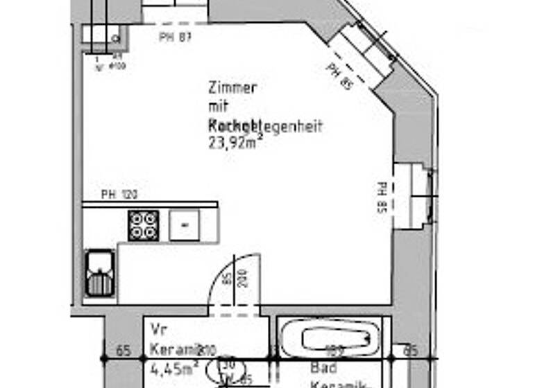 Studio zum Kauf 99.000 € 1 Zimmer 31,4 m² Wien 1030
