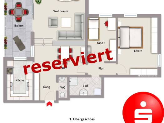 Wohnung zum Kauf 235.000 € 3 Zimmer 88,4 m² Hohenroth Hohenroth 97618