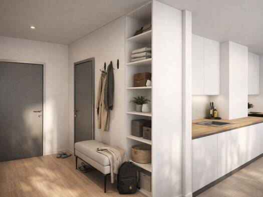 Wohnung zum Kauf - Erstbezug 365.000 € 3 Zimmer 41,3 m² 3. Geschoss Schöneberg Tempelhof-Schöneberg 10829