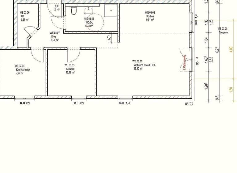 Wohnung zum Kauf provisionsfrei 367.100 € 3 Zimmer 80,2 m² EG Ernst-Thälmann-Straße 42 Strausberg 15344