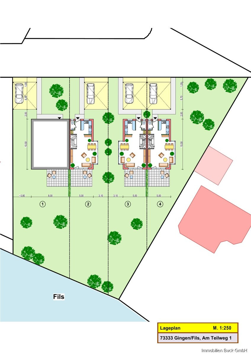 Doppelhaushälfte zum Kauf provisionsfrei 578.369 € 6 Zimmer 128 m²<br/>Wohnfläche 300 m²<br/>Grundstück Gingen an der Fils 73333