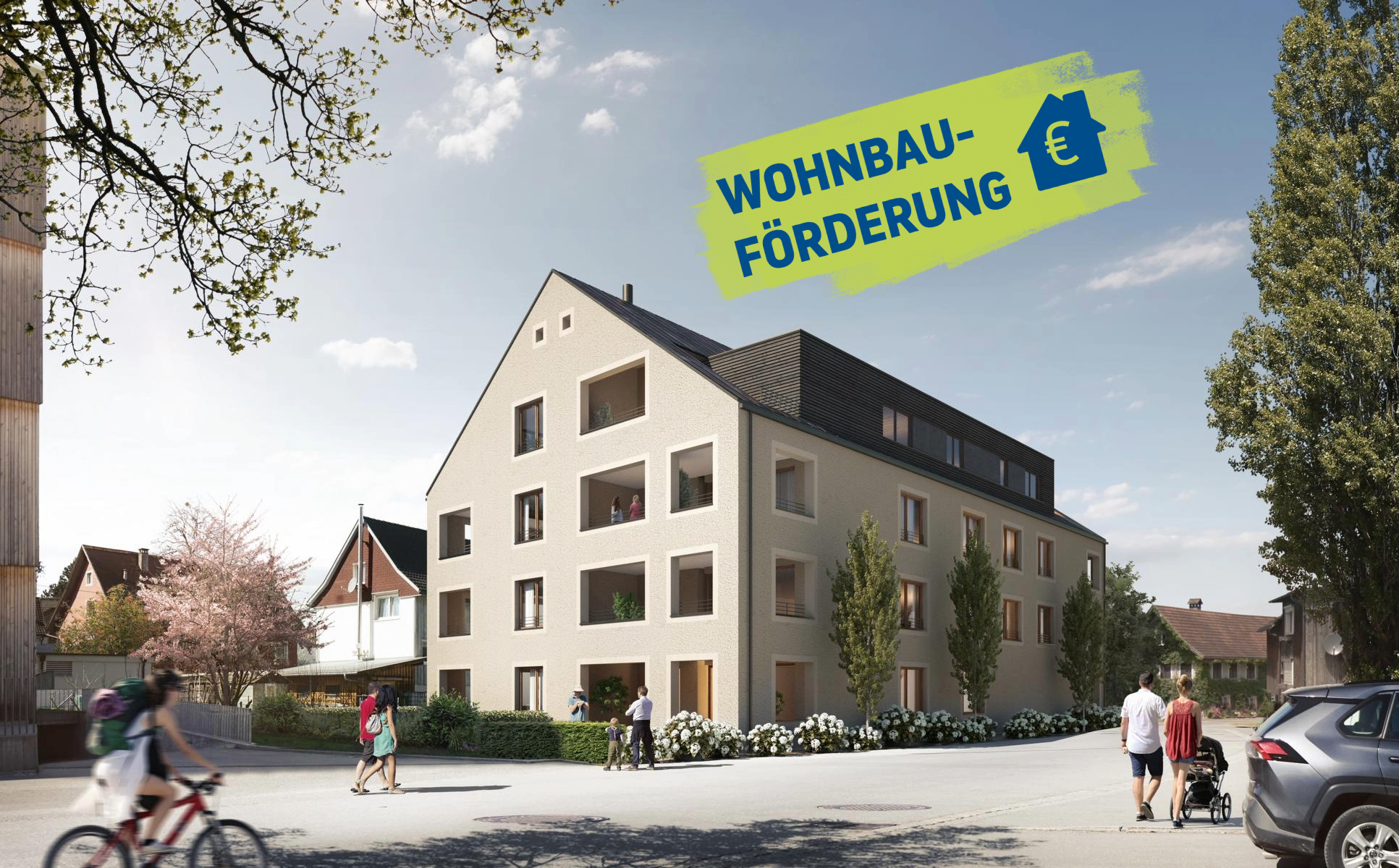 Terrassenwohnung zum Kauf provisionsfrei 373.000 € 2 Zimmer 53,5 m²<br/>Wohnfläche EG<br/>Geschoss Erlachstraße 8 Hohenems 6845